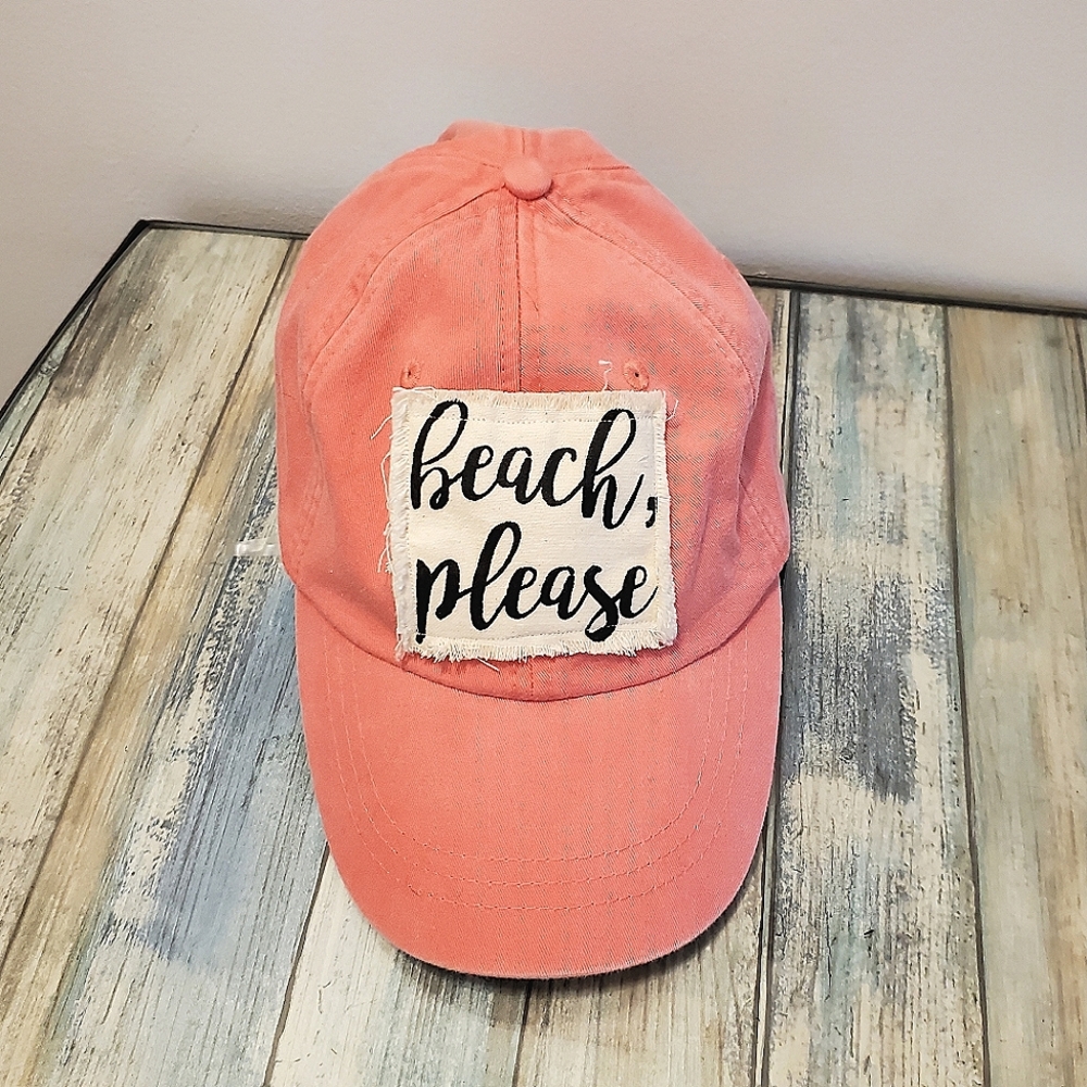 Beach please Adams NY Paris Milan upscale fashion Headwear